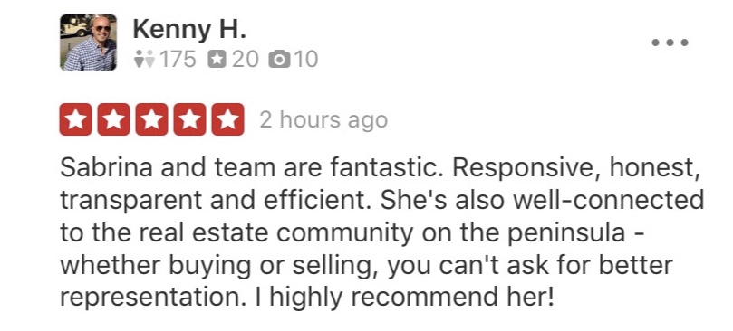 We have 5 Stars on&nbsp;YELP